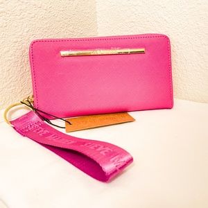 Steve Madden pink wallet